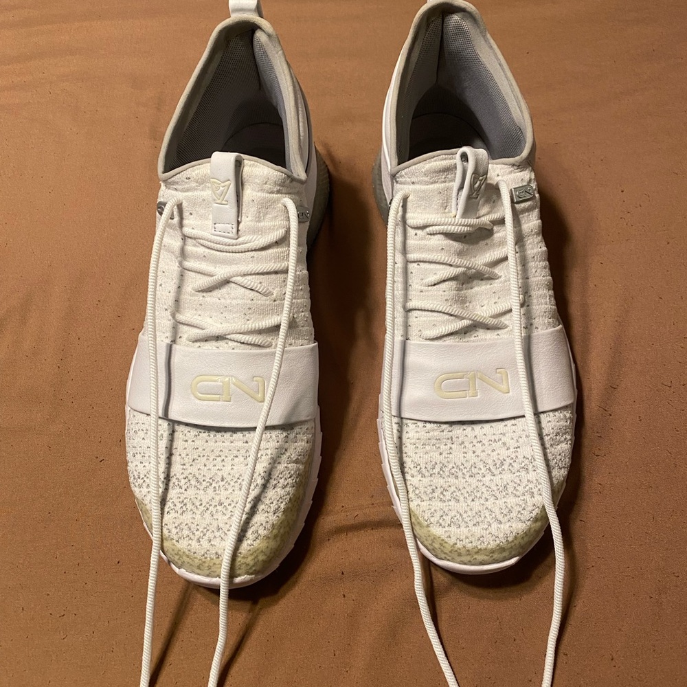 Cam Newton Men's White Athletic Shoes